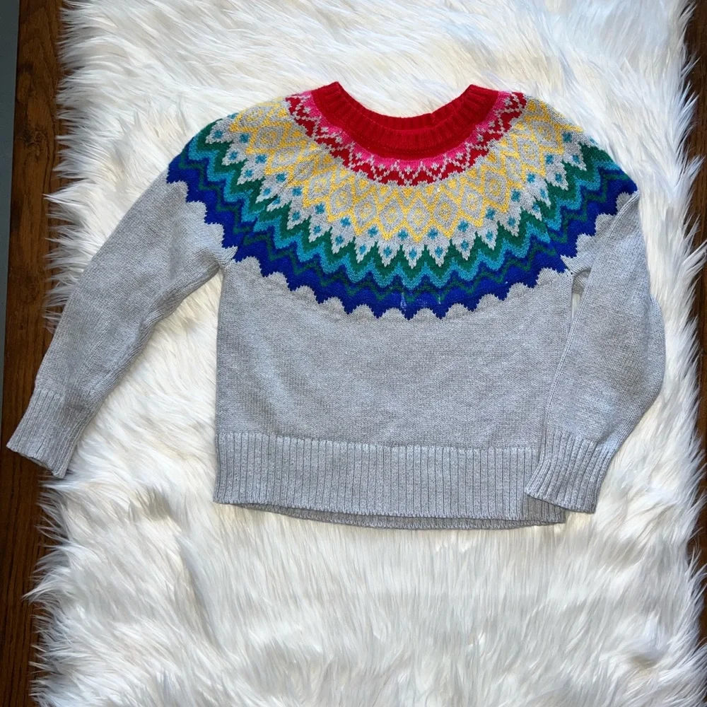GYMBOREE Aztec Girls Sweater Size Small(5-6)